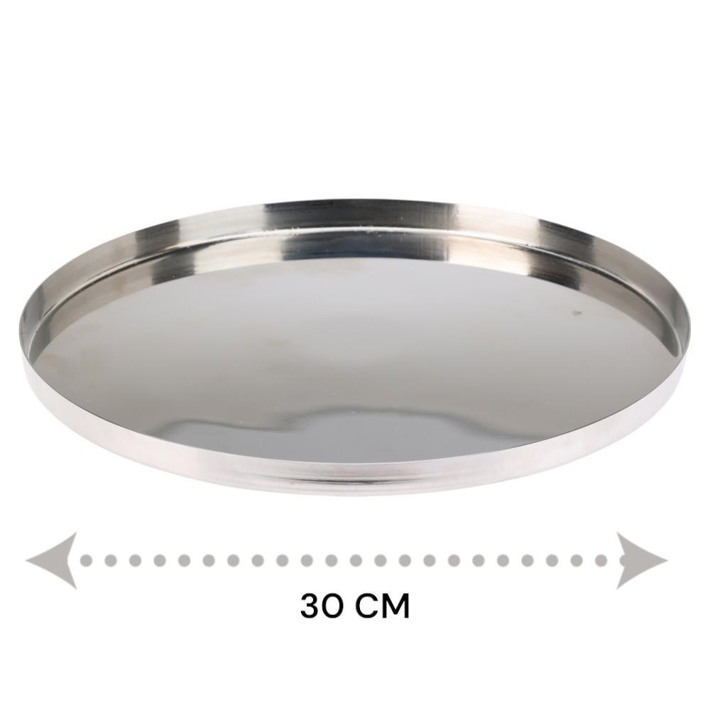 SOTTOCANDELA INOX D30CM